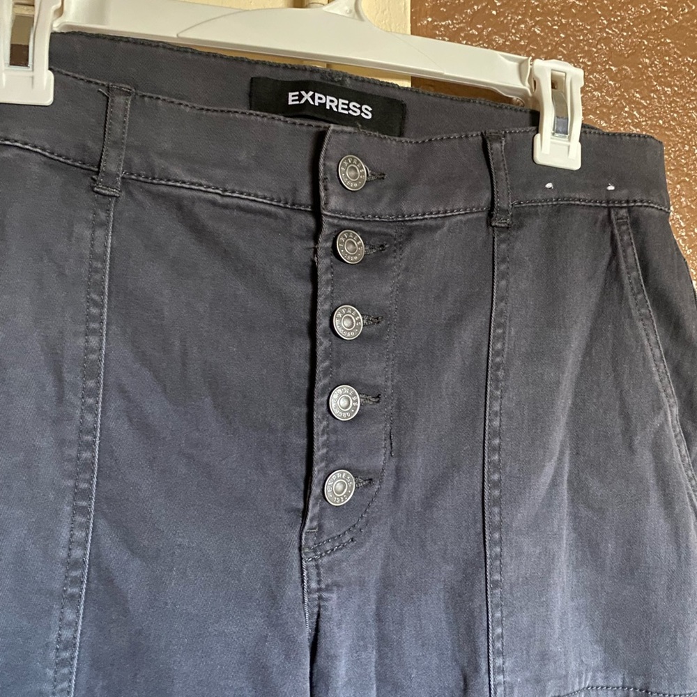 EXPRESS Ankle High Rise Pants - Picture 2 of 5